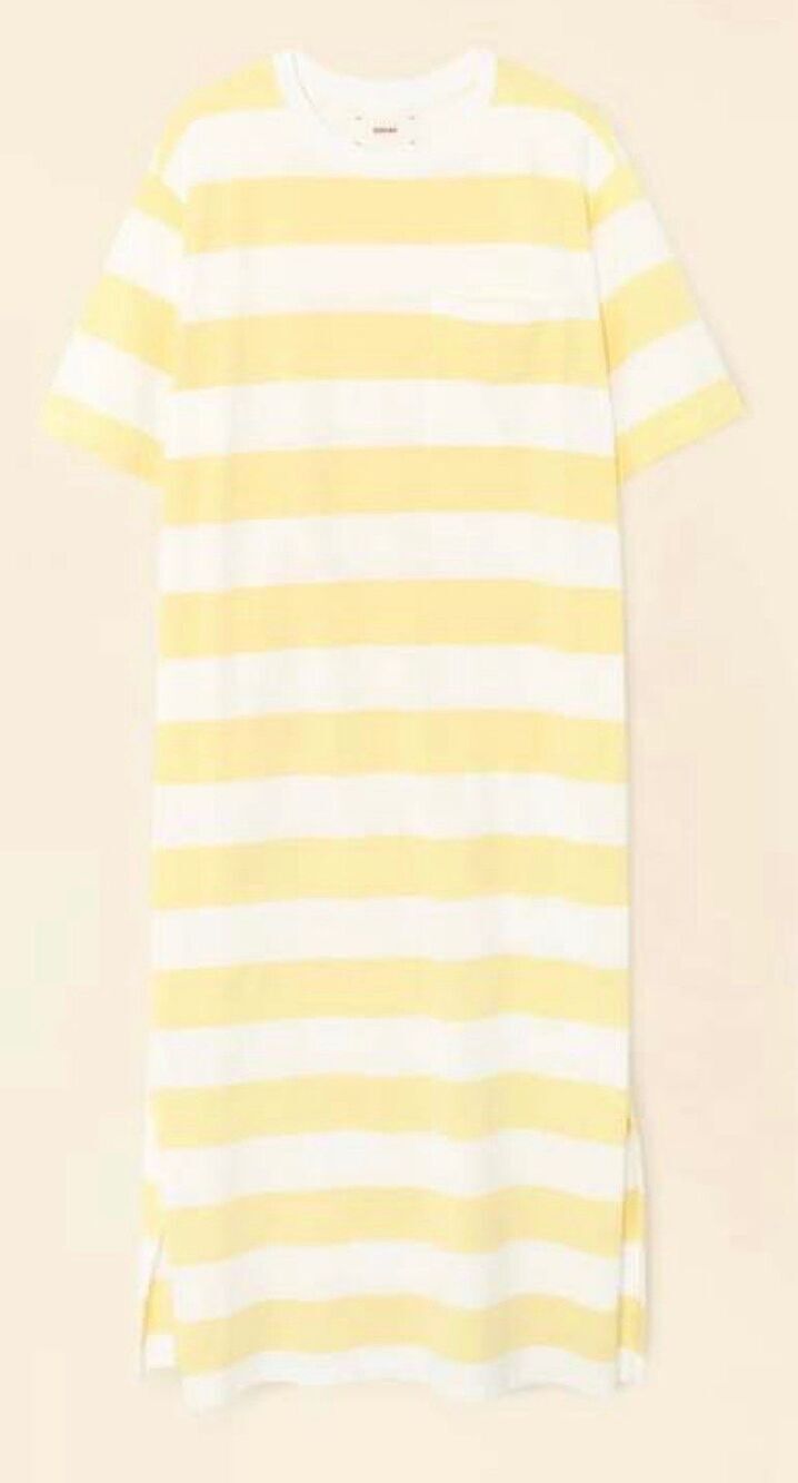 Xirena Whitney 100% Cotton Dress in Sundial Yellow NWT Size Small